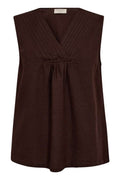 Lava Top 206102 | Coffee Bean | Bluse fra Freequent – nedsat