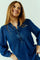 Wilke Blouse 207541 | Medium Blue Denim | Bluse fra Freequent