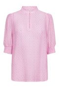 Flory Blouse 208002 | Ballerina W. Silver | Bluse fra Freequent – nedsat