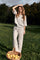Lava Pants Stripe 204305 | Coffee Bean W. Star Offwhite