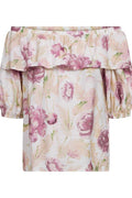Maise Blouse 208047 | Brilliant White W. Ballerina | Bluse fra Freequent