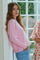 Visit Pullover 208101 | Pale Mauve | Strik fra Freequent