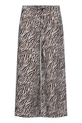 Mele Pants 208115 | Brilliant White W. Coffee Bean | Bukser fra Freequent – nedsat