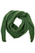 Triangle Mini Knitted Scarf | Dk. Green | Tørklæde fra Black Colour
