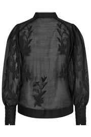 Thilde Shirt | Black | Skjorte fra Copenhagen Muse