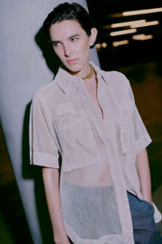Nina Shirt 203713 | Peyote | Skjorte fra Copenhagen Muse