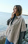Yanna Cape 211554 | Silver Mink Melange | Cape fra Freequent