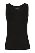 Natalia Tank Top | Black Solid
