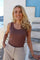 Natalia Tank Top | Light Brown | Top fra Liberté