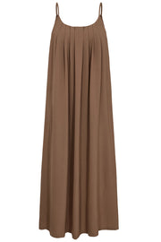 Pilu Strap Dress | Light Brown | Kjole fra Liberté