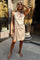 Hailey Halterneck Dress | Champagne Diamond | Kjole fra Liberté