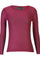 Mesh Ls Sparkle Tshirt | Bordeaux Diamond Dot | Bluse fra Liberté