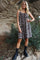 Alma Short Strap Dress | Big Lux Leo Fossil | Kjole fra Liberté