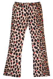 Alma Flair Pants Kid | Lux Leo Red Heart