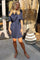 Tiki Ss Twist Dress | Midnight Navy | Kjole fra Liberté