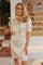 Tiki Ss Twist Dress | Champagne | Kjole fra Liberté