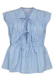 Jane Tie Top | Light Blue | Top fra Liberté