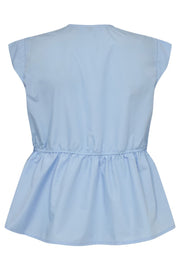 Jane Tie Top | Light Blue | Top fra Liberté