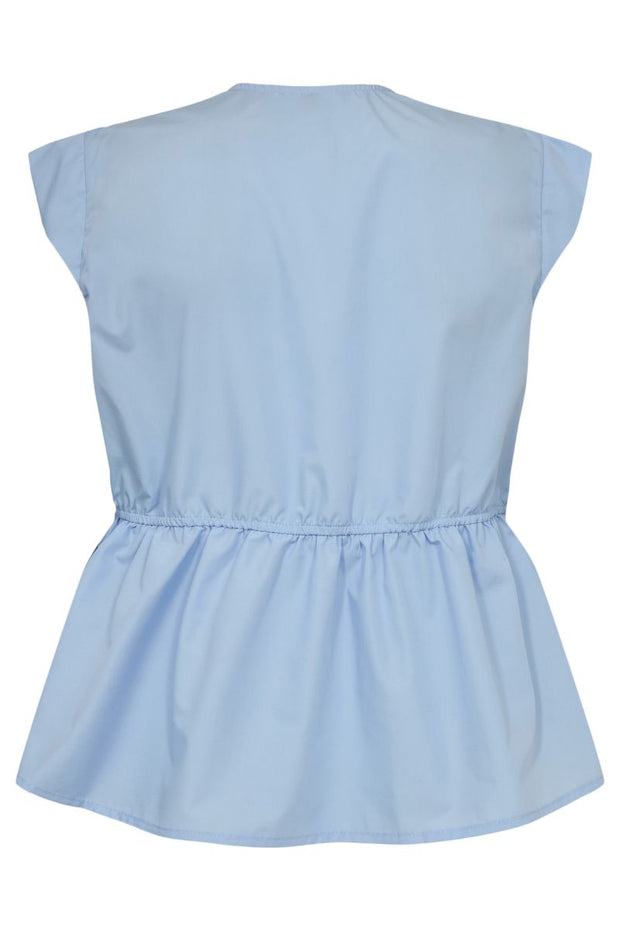 Jane Tie Top | Light Blue | Top fra Liberté