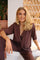 Simi Ss Shirt | Choco Brown | Bluse fra Liberté