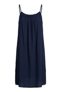 Casale short strap dress | Navy