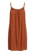 Casale short strap dress | Rust – nedsat