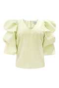 Winnie Vneck Blouse | Creamy | Bluse fra Liberté – nedsat