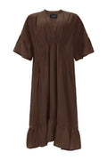 Karo Dress | Choco Brown | Kjole fra Liberté – nedsat