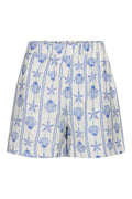 Mie Shorts | Creme Blue Mussel | Shorts fra Liberté