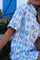 Mie Ss Shirt | Creme Blue Mussel | Skjorte fra Liberté