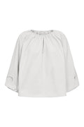 Rikke Balloon Blouse | White | Bluse fra Liberté – nedsat