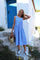 Rikke Ns Dress | Blue Checks | Kjole fra Liberté