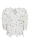 Rossie Vneck Blouse | White | Bluse fra Liberté – nedsat