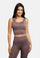 Nicole Workout Bra | Taupe