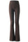 Amy Flair Workout Pants | Dark Chocolate