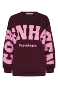 Hibiscus Sweatshirt | Bordeaux