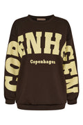 Hibiscus Sweatshirt | Brown/Yellow