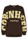 Hibiscus Sweatshirt | Brown/Yellow