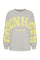 Hibiscus Sweatshirt | Grey/Yellow | Bluse fra Marta Du Chateau