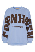 Hibiscus Sweatshirt | Sky Blue