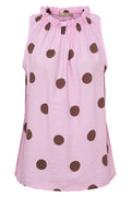 Lucina Dot Top | Pink Polka Dot – nedsat