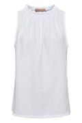 Lucina Solid Top | White Solid