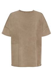 Nella Tee | Marrone/Arancio | T-shirt fra Marta du Chateau