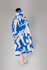 Timo Kuilder 'Blue Dance' | Blue | Regnponcho fra Rainkiss
