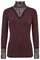 Daisy T-neck | Chocolate | T-Shirt fra Statebird