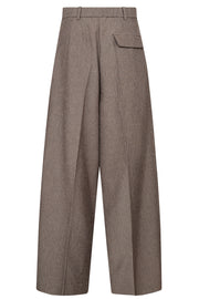 Nana Pleat LL Pant 31479 | Mink | Bukser fra Co'couture