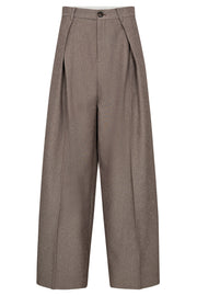 Nana Pleat LL Pant 31479 | Mink | Bukser fra Co'couture