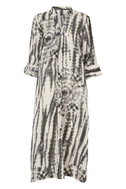 Safira Dress 3/4 | Grey | Kjole fra Prepair