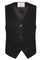 Sibelle Open Back Vest 30378 | Black | Vest fra Co'couture