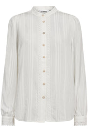 Kesi Lace Shirt 35960 | White | Bluse fra Co'couture